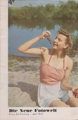 Die Neue Fotowelt Mai 1941, Gerhard Isert, Karl Schilling Verlag, gebraucht, gut