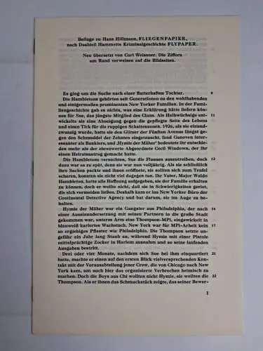 Buch: Fliegenpapier, Hans Hillmann, 1982, Zweitausendeins, gebraucht, sehr gut