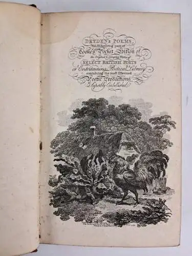 Buch: The Poetical Works of John Dryden Vol. III, C. Cooke, Exlibris Franz Hein