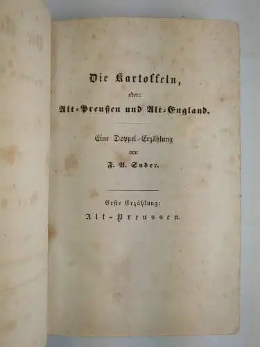 Buch: Die Kartoffeln, Suder / Schneider und Geiger, Michel, 3 Teile in 1 Band