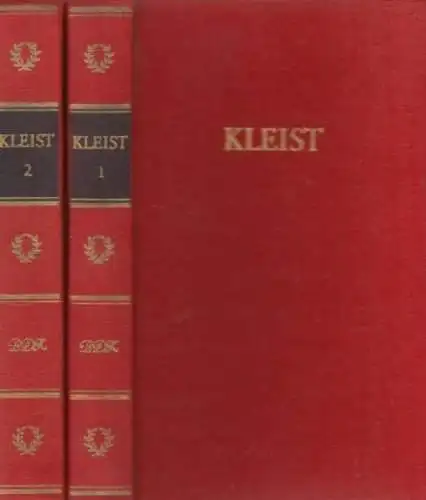 Buch: Kleists Werke in zwei Bänden. Kleist, Heinrich von, 1980, Aufbau, BDK