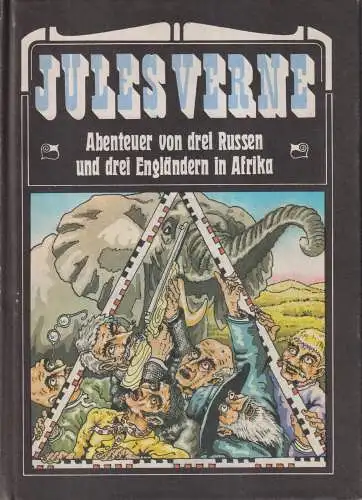 Buch: Abenteuer von drei Russen und drei Engländern in Afrika, Verne, Jules
