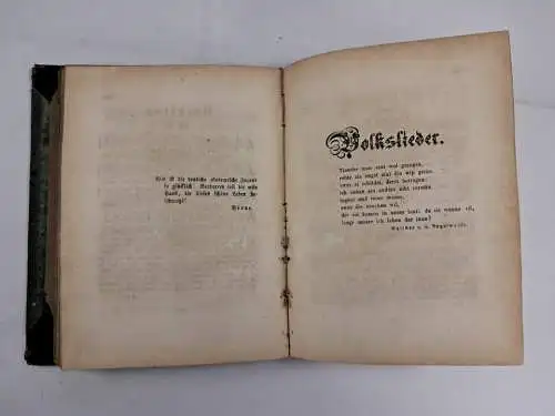 Buch: Deutsche Lieder nebst ihren Melodien, Justus Wilhelm Lyra, 1848, Friese