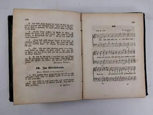 Buch: Deutsche Lieder nebst ihren Melodien, Justus Wilhelm Lyra, 1848, Friese