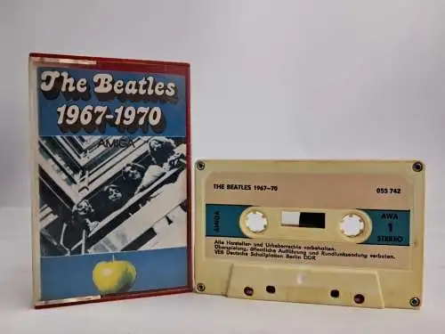 MC: The Beatles 1967-1970, AMIGA - 055 742, 1980, Kassette, Tape, Musik, Rock