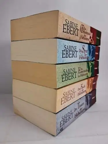 Buch: Die Hebamme 1-5 (komplett) Sabine Ebert, 5 Bände Knaur, gebraucht s 350239