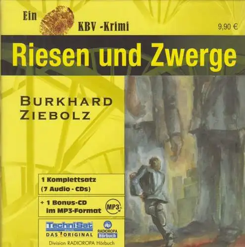 CD-Box: Burkhard Ziebolz - Riesen und Zwerge. 2006, Radioropa, 7-CDs, 1 mp3-CD