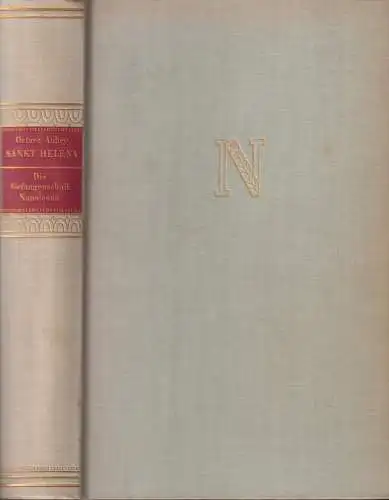 Buch: Sankt Helena I, Aubry, Octave, Eugen Rentsch, Die Gefangenschaft Napoleons
