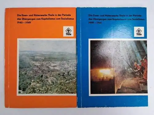 Buch: Die Eisen- und Hüttenwerke Thale in der Periode des Überganges... 1+2