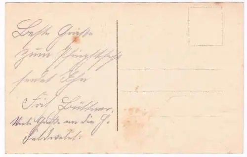 AK Lichtentwicklung des die große französ. Offensive vorbereitenden... Postkarte