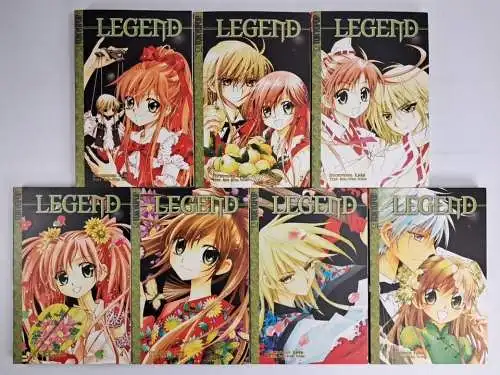 Manga: Legend 1-7, Kara & 800-Jung Woo, Tokyopop, Manhwa, gebraucht, sehr gut