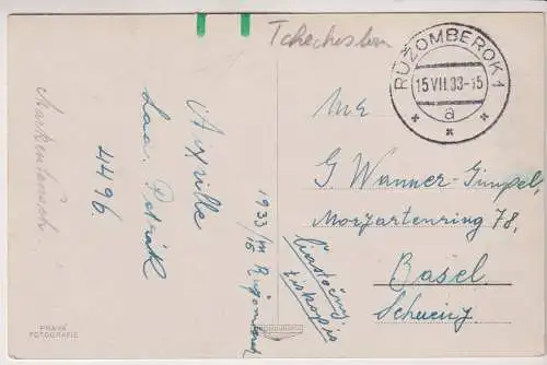 AK Ruzomberok, ca. 1933, Postkarte, gelaufen, gebraucht, gut