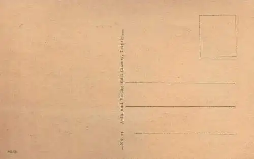 AK Leipzig. Markt mit Eingang zur Untergrundmesshalle, Postkarte. No. 21