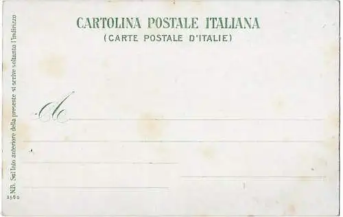AK Napoli. Panorama dal Vomero con S. Elmo. ca. 1906, Postkarte. Ca. 1906