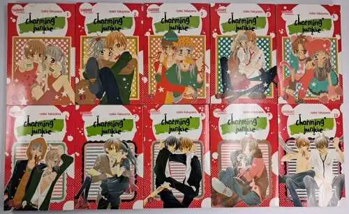 Manga: Charming Junkie 1-10, Ryoko Fukuyama, Carlsen, 10 Bände, Daisuki, Shojo