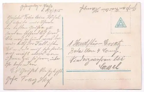 AK Landsturm heraus! Postkarte, ca. 1915, gebraucht, gut, Militär, Krieg