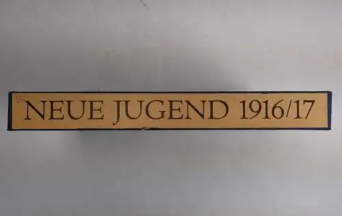 Buch: Neue Jugend 1916/17, Malik / Rütten & Loening, Nachdruck, 8 Hefte