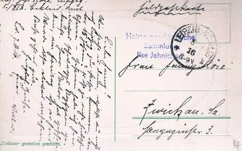 AK Leipzig. Buchhändlerhaus. ca. 1906, Postkarte. No. 704, 1906, gebraucht, gut