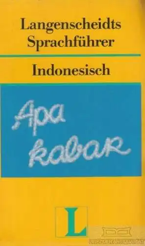 Buch: Langenscheidts Sprachführer, Han, Su-Sie. 1992, Langenscheidt Verlag