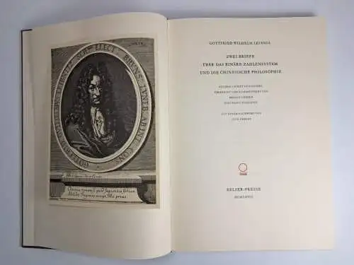Buch: Zwei Briefe über das binäre Zahlensystem und ... Leibniz, Belser-Presse