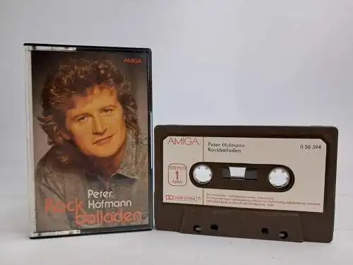 MC: Peter Hofmann- Rockballaden, AMIGA - 056 394, DDR, Kassette, Tape, Musik