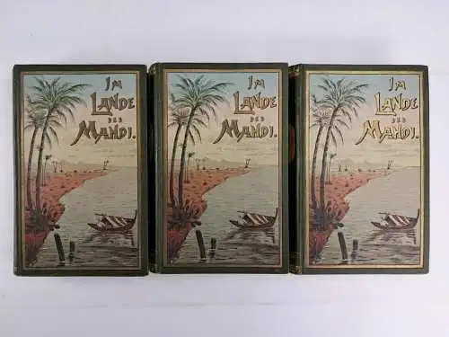 Buch: Im Lande des Mahdi 1-3, Karl May, Verlag Friedrich Ernst Fehsenfeld, 3 Bde