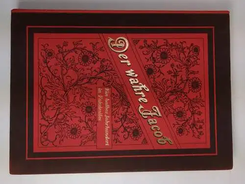 Buch: Der wahre Jacob, Ein halbes Jahrhundert in Faksimiles, 1979, Schütz, Dietz
