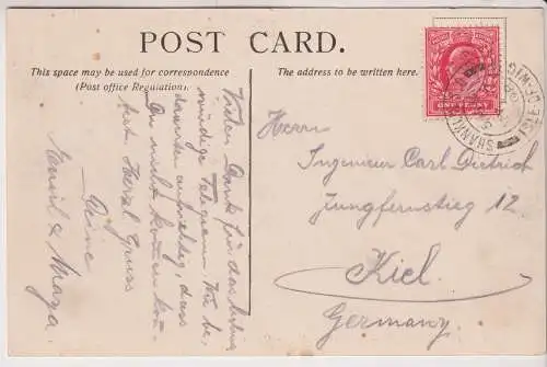 AK London - The Natural History Museum, Postkarte, gelaufen, gebraucht, gut