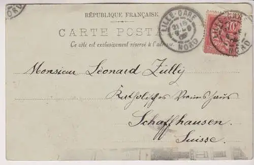 AK Lille - Le Monument de Testelin, Postkarte, gelaufen, gebraucht, gut