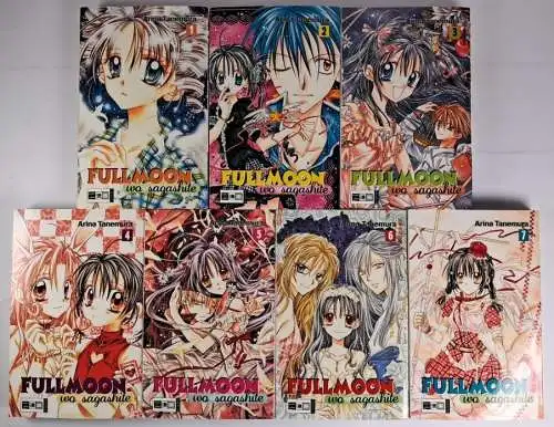 Manga: Full Moon Wo Sagashite 1-7 (komplett), Arina Tanemura, Egmont, Shojo