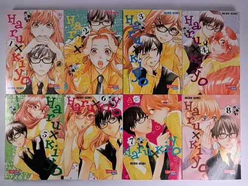 Manga: Haru x Kiyo 1-8, Akira Ozaki, Carlsen Manga, gebraucht, sehr gut