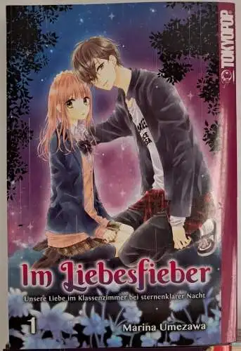 Manga: Im Liebesfieber 1-3, Marina Umezawa, Tokyopop, mit ShoCo Card, wie neu