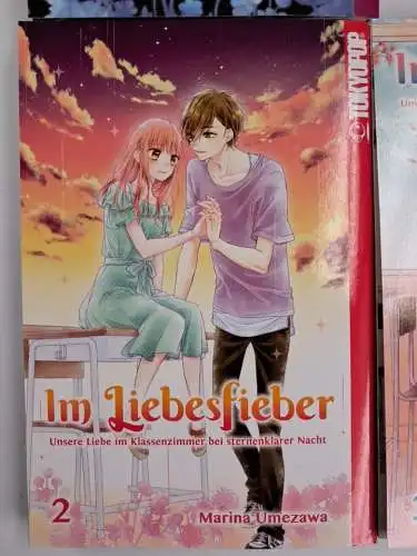 Manga: Im Liebesfieber 1-3, Marina Umezawa, Tokyopop, mit ShoCo Card, wie neu