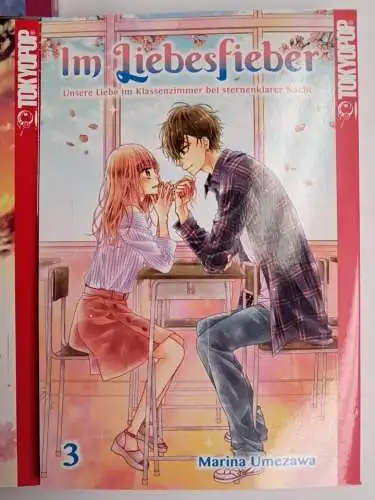 Manga: Im Liebesfieber 1-3, Marina Umezawa, Tokyopop, mit ShoCo Card, wie neu