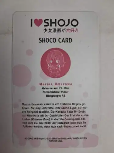 Manga: Im Liebesfieber 1-3, Marina Umezawa, Tokyopop, mit ShoCo Card, wie neu