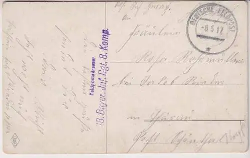 AK Auf ewig Dein!, ca. 1917, Postkarte, gelaufen, gebraucht, gut