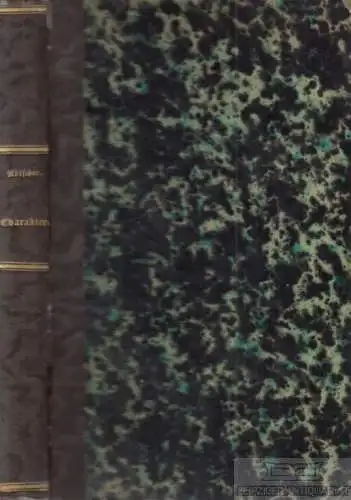 Buch: Cyclus dramatischr Charaktere, Rötscher, Heinrich Theodor. 1844