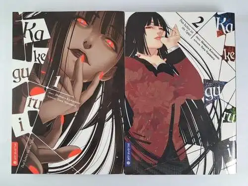 Manga: Kakegurui - Das Leben ist ein Spiel 1+2, Homura Kawamoto, Toru Naomura
