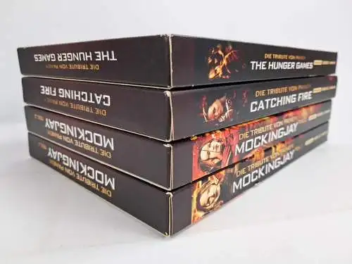 4 DVDs Die Tribute von Panem: The Hunger Games, Catching Fire, Mockingjay