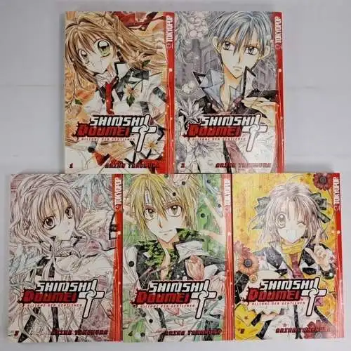 Manga: Shinshi Doumei Cross 1-5, Arina Tanemura, Tokyopop, Shojo, 5 Bände