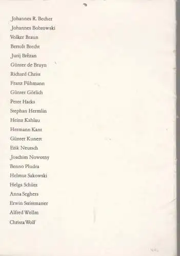 Buch: Schriftsteller der Deutschen Demokratischen Republik, Kern. 1977