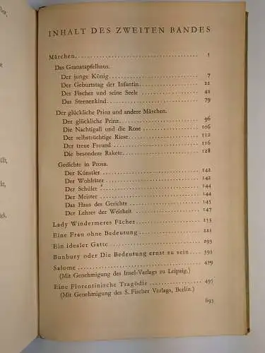 Buch: Oscar Wilde - Werke in zwei Bänden, Knaur Verlag, gebraucht, gut