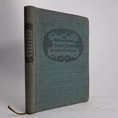 Buch: Henrik Ibsens Frauen-Gestalten, Andreas-Salome, Lou. 1910, Diederichs