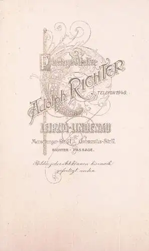 Fotografie Richter, Leipzig - Portrait Zwei junge Fräulein, Fotografie. Fotobild
