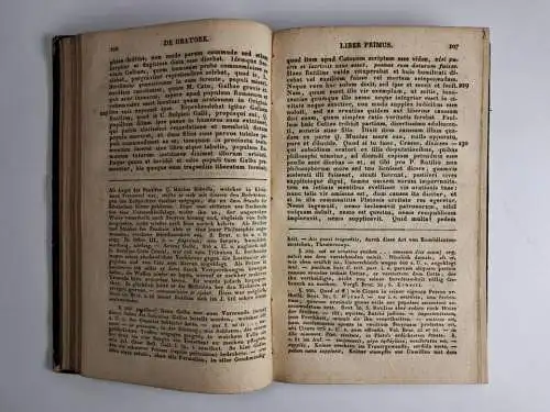 Buch: M. Tullii Ciceronis de Oratore Libri III., 1828, Hahnsche Hofbuchhandlung