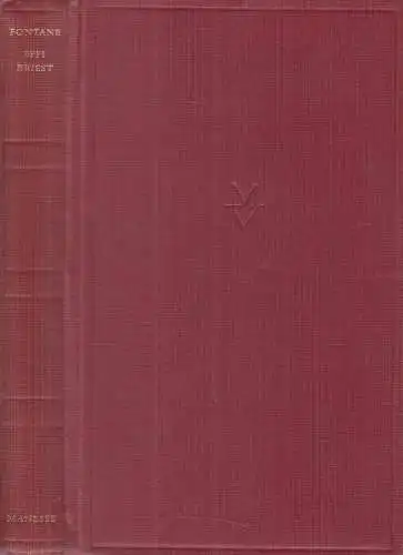 Buch: Effi Briest, Fontane, Theodor, Manesse Verlag, Roman, gebraucht, gut