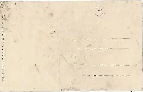 AK Weinheim a.d.B. Totalansicht und Burg Windeck. ca. 1913, Postkarte. Serien Nr