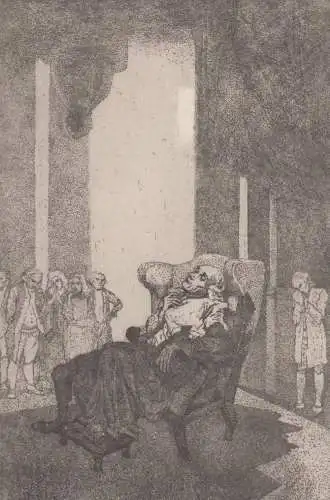 Grafik, Ferdinand Staeger, Kunstgrafik, Buch, gut erhalten, Radierung