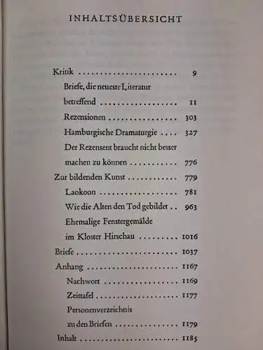 Buch: Gesammelte Werke, Lessing, Gottholm Ephraim. 2 Bände, 1959, gebraucht, gut