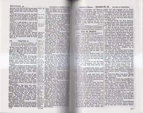 Biblia: Holy Bible - Heilige Schrift, 1999, Abana Books, englisch / deutsch